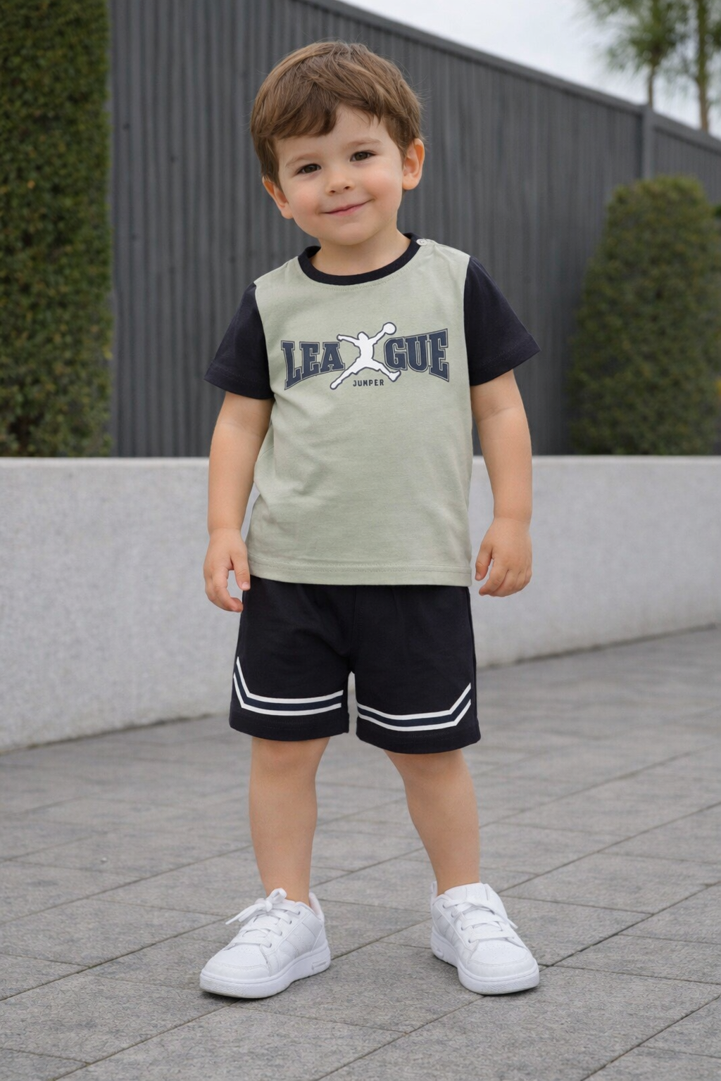 Conjunto League verde