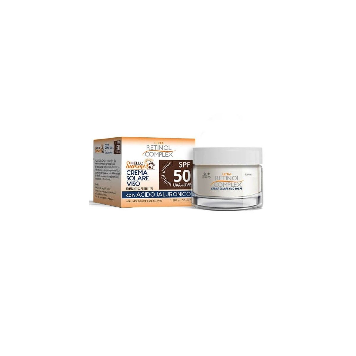 Crema Solar facial SPF 50