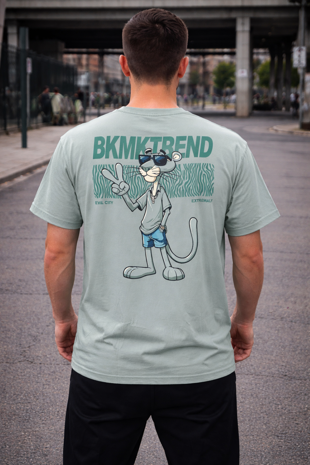 Camiseta trend verde