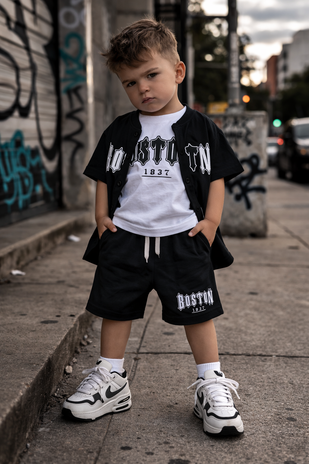 Conjunto Boston negro