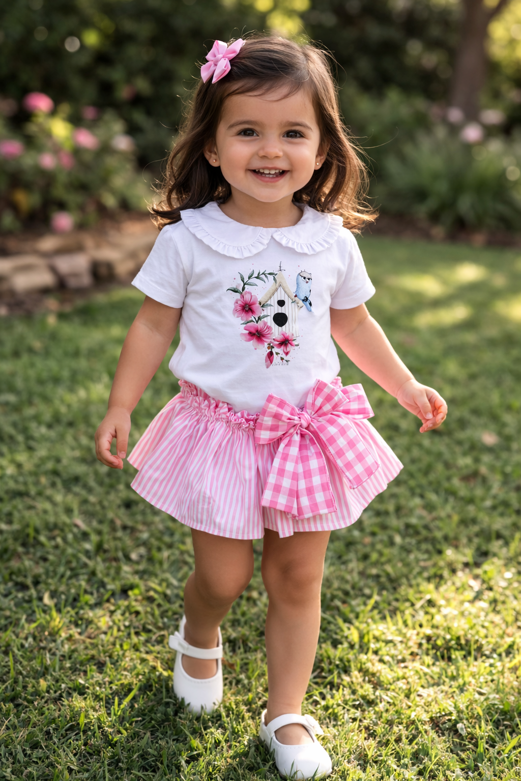 Conjunto casita rosa