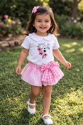 Conjunto casita rosa