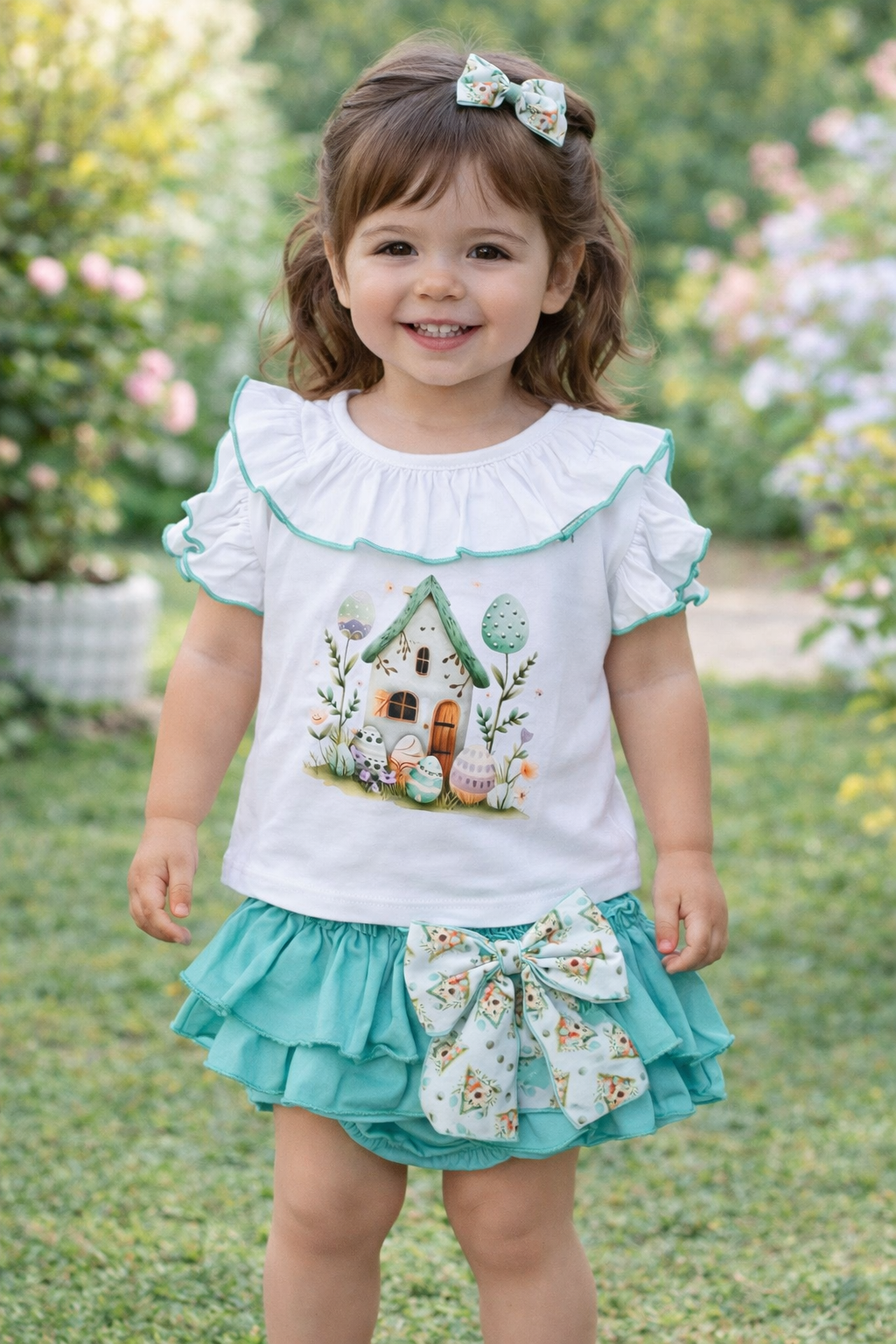 Conjunto casita cuello