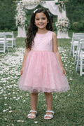Vestido Bella rosa