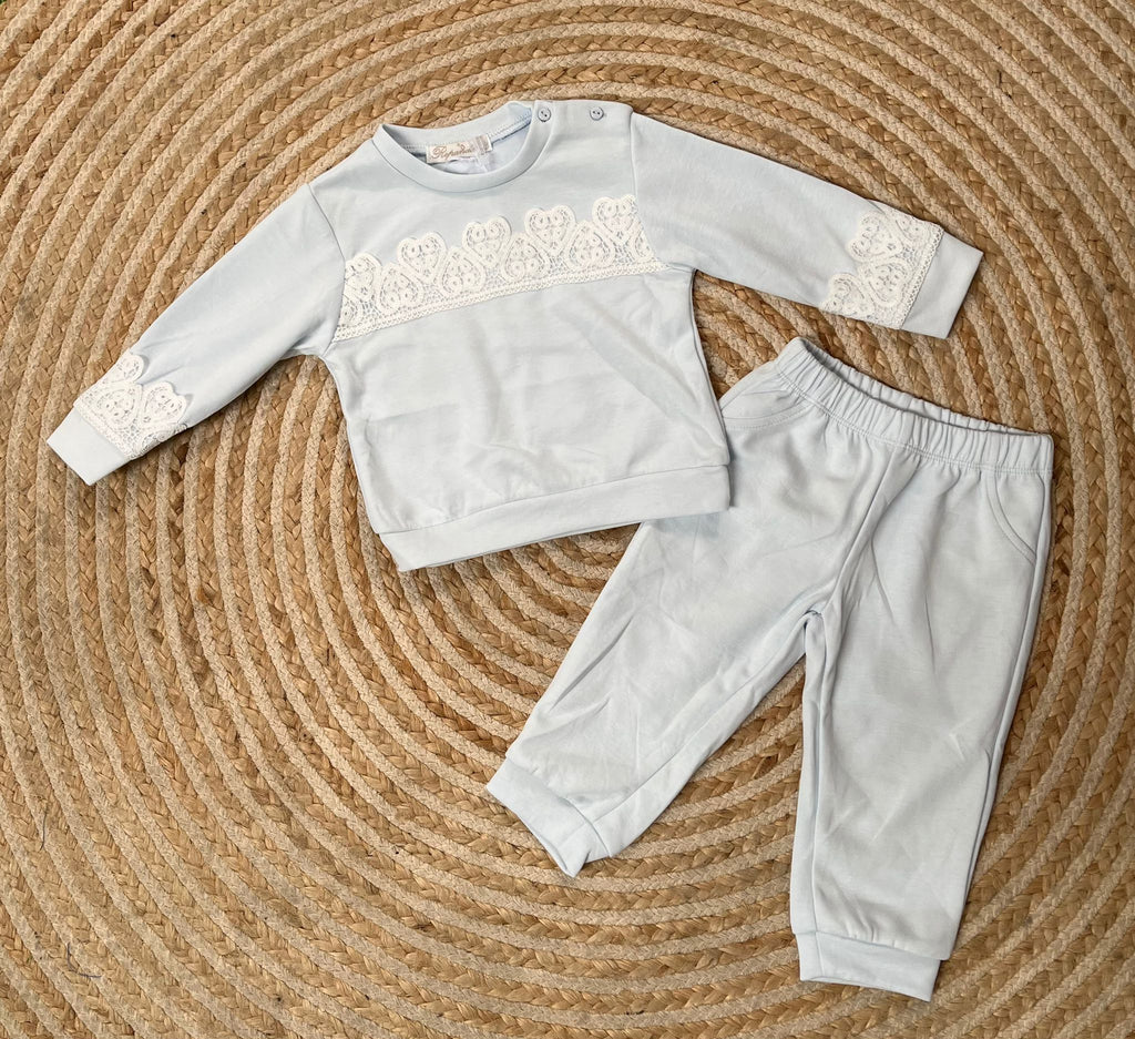 Chandal romantico azul