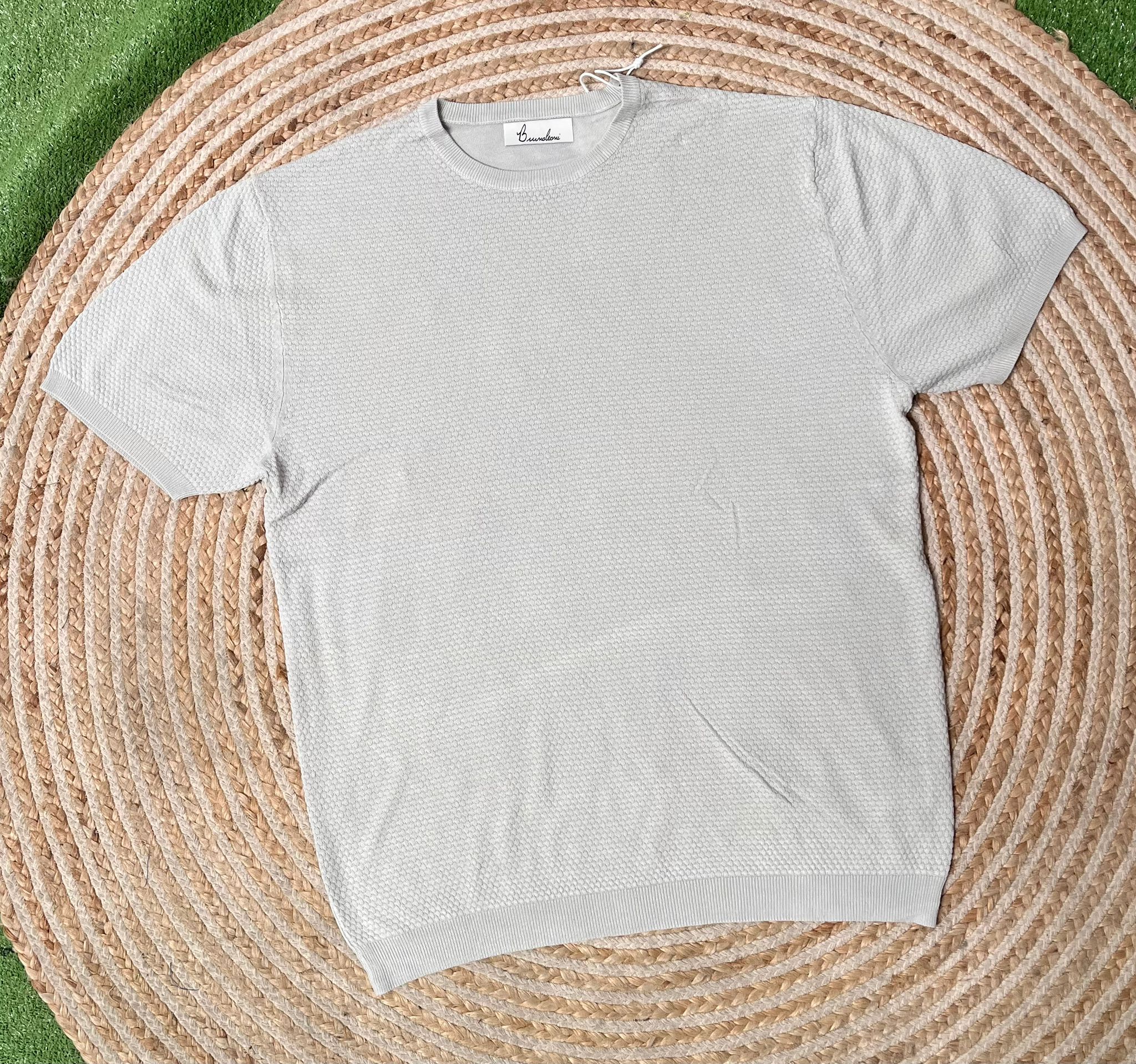 Camiseta hilo gris