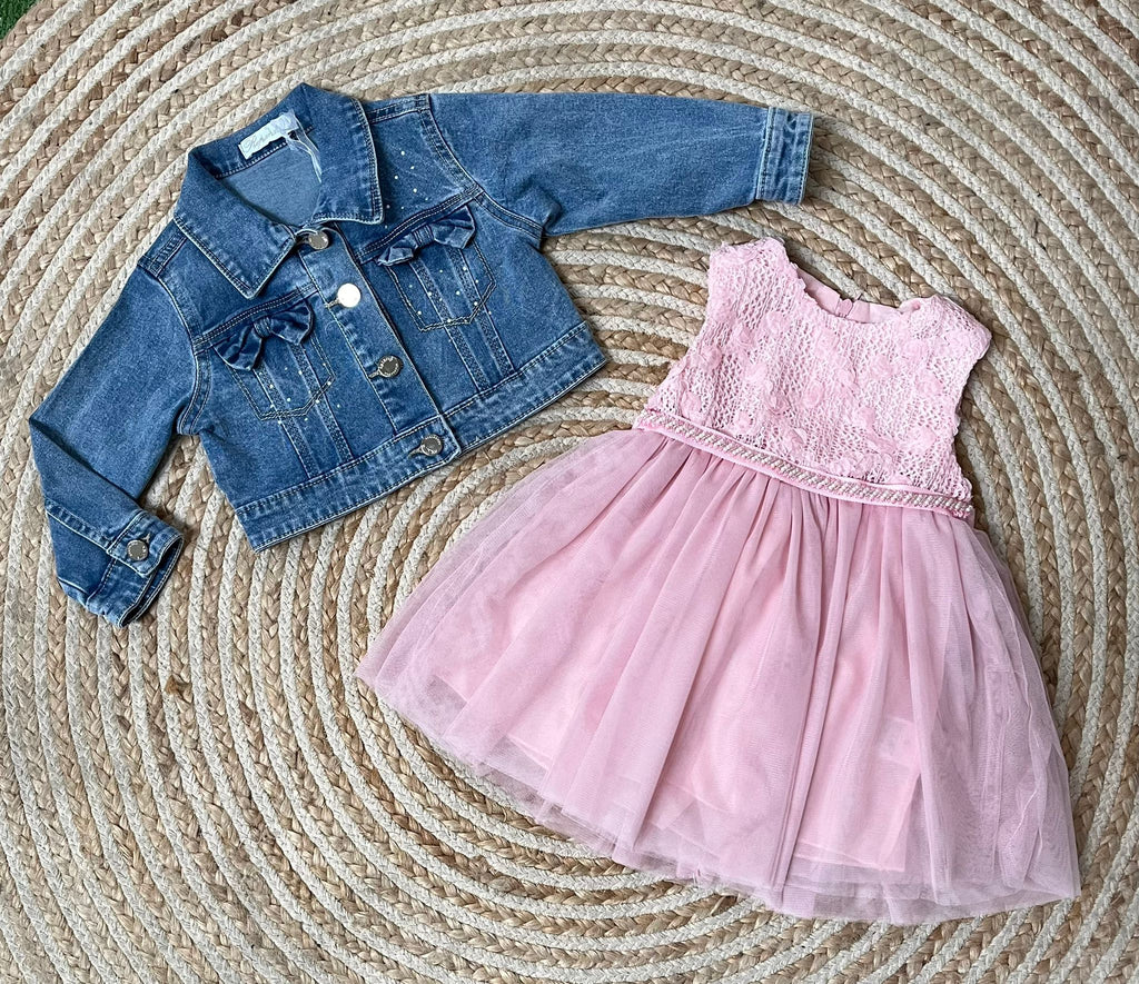 Vestido princesa rosa