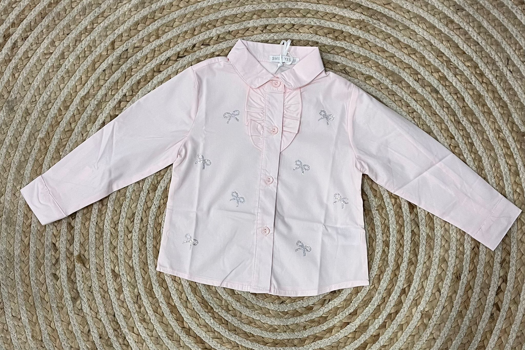 Camisa lazo rosa