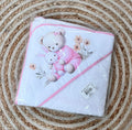 Capa de baño Oso conejo