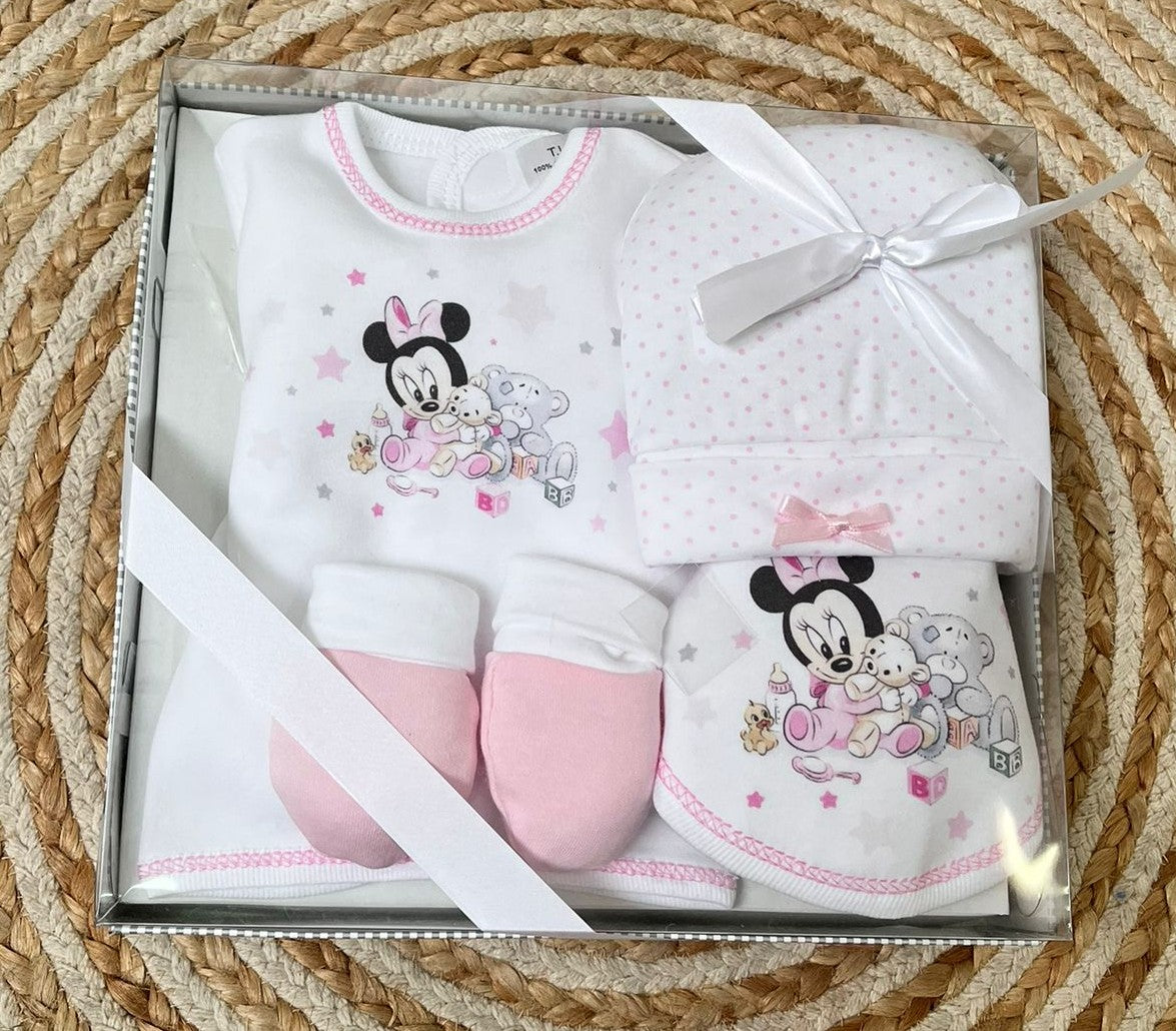 Primera puesta Minnie rosa