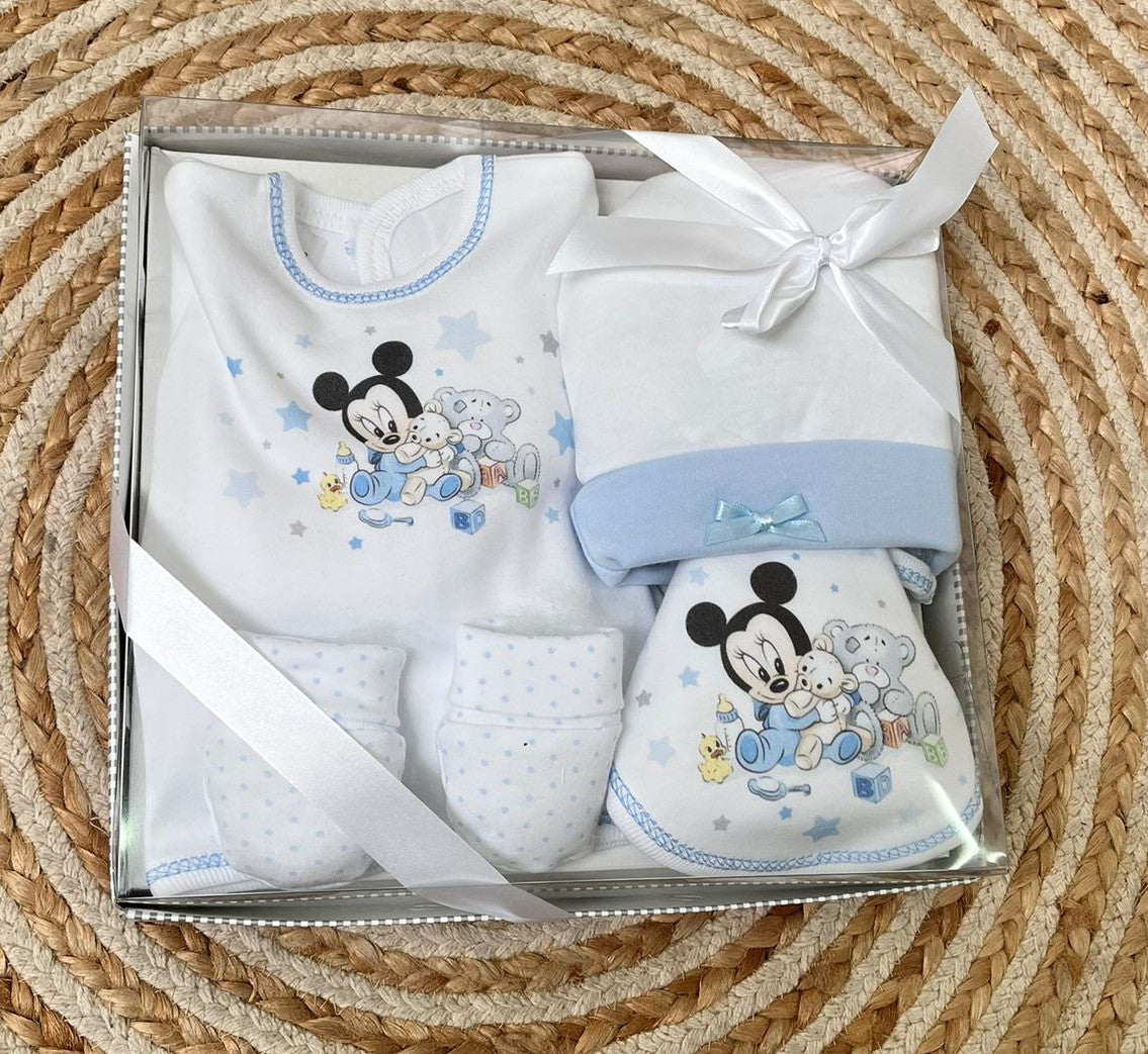 Primera puesta Mickey azul