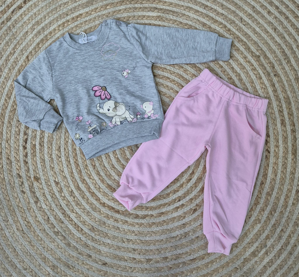 Chandal elefante gris