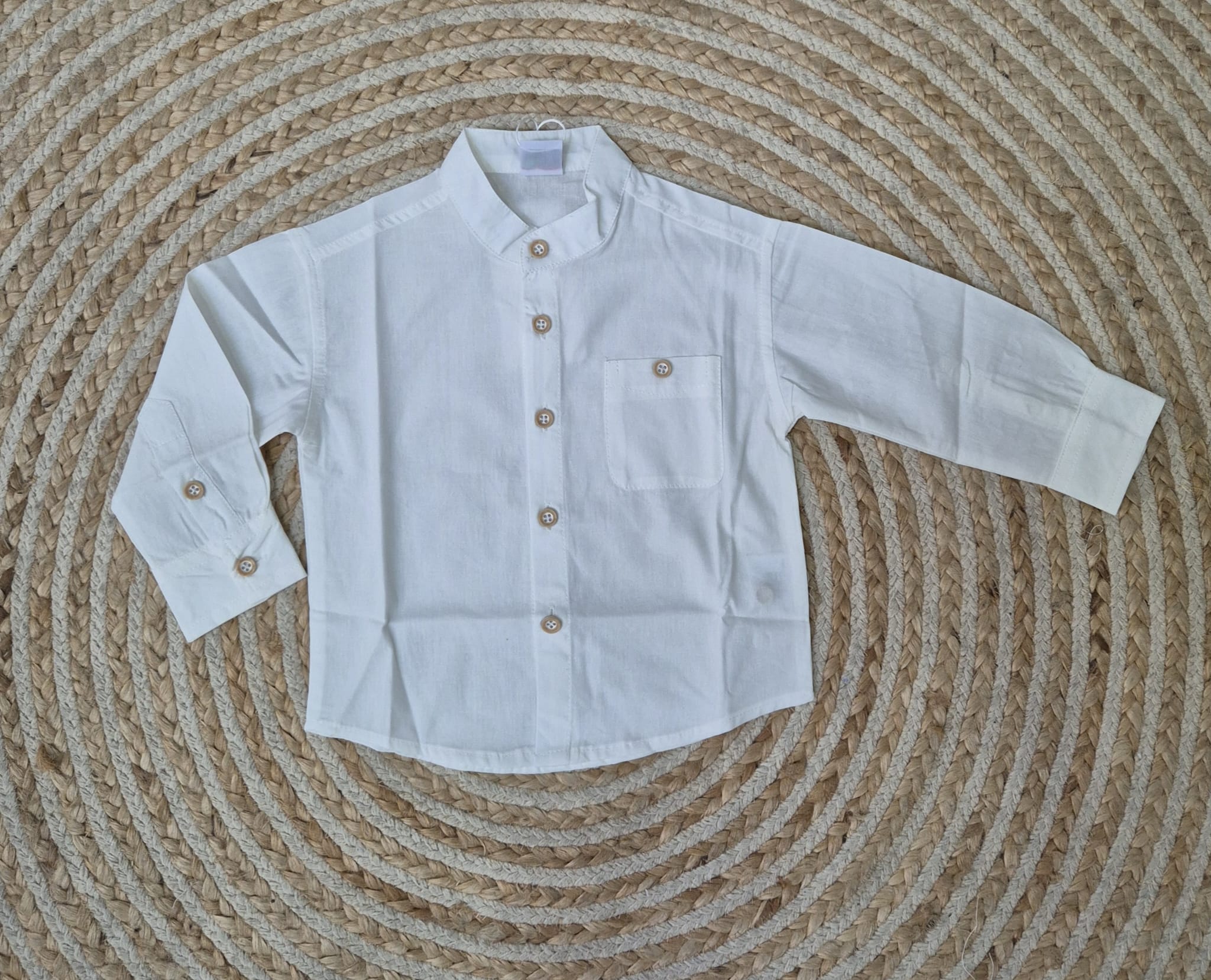 camisa ativo baby blanca