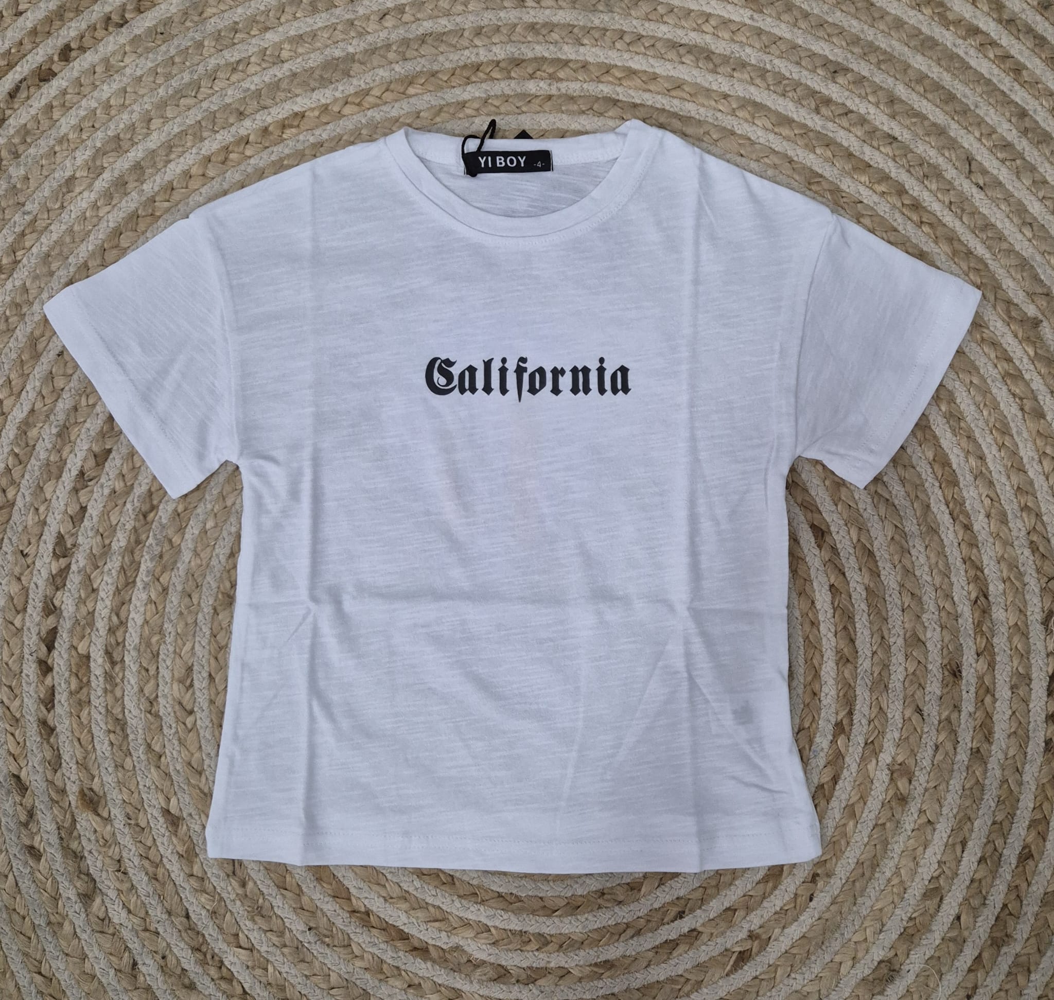 Camiseta california blanca