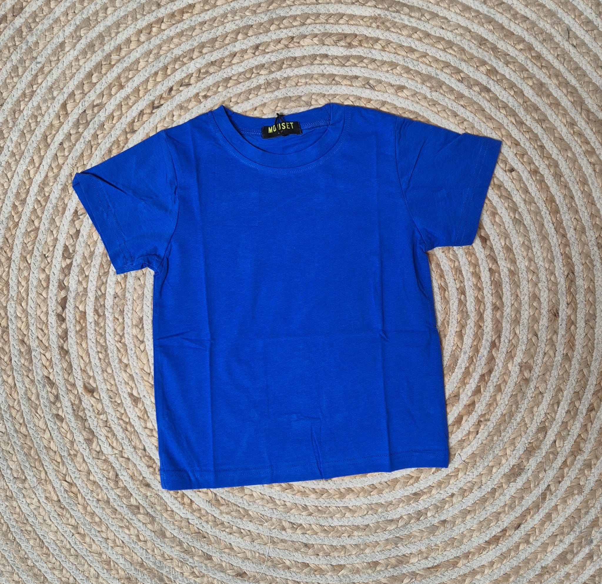 Camiseta algodon azul klein