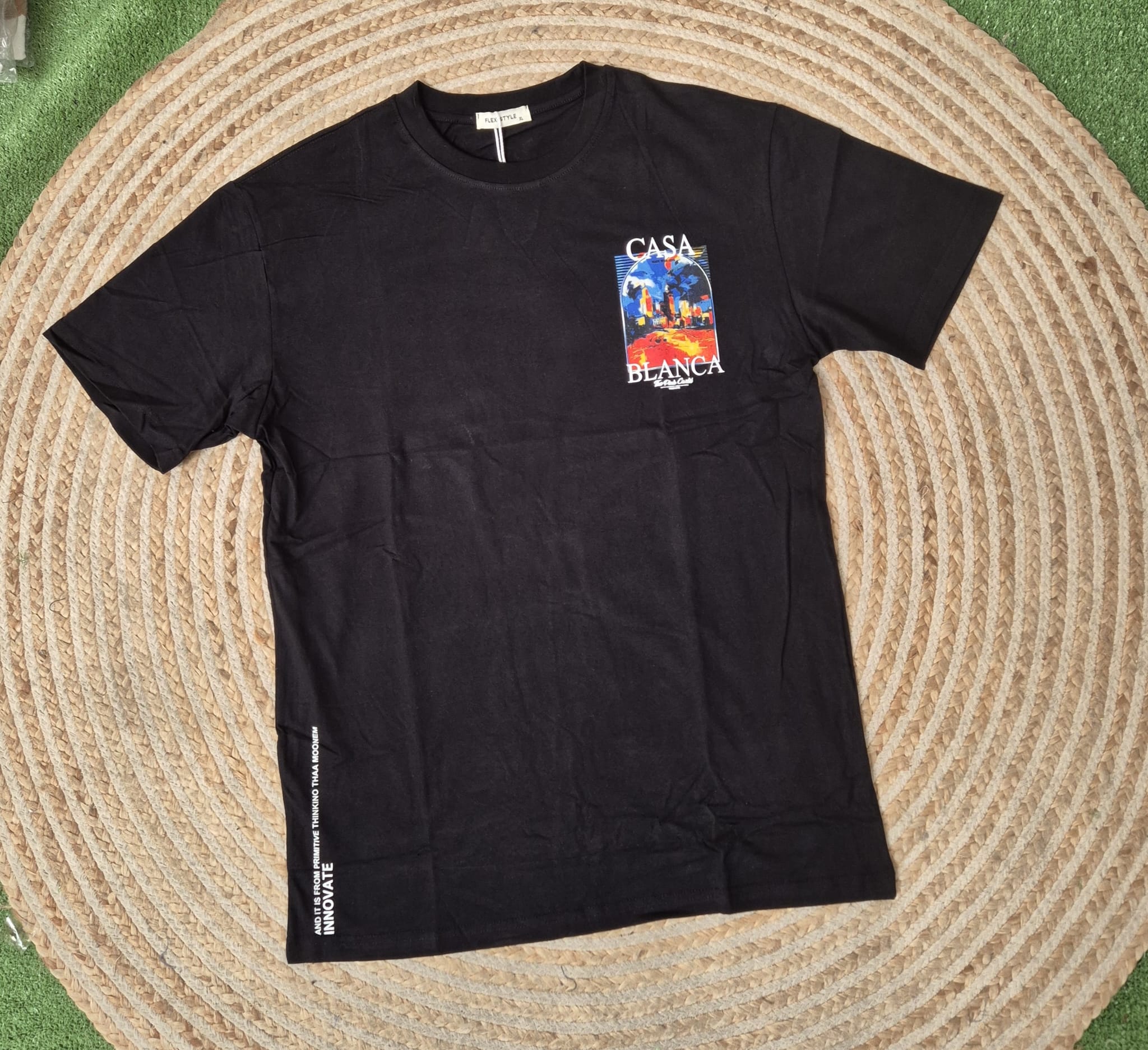 Camiseta casablanca negra