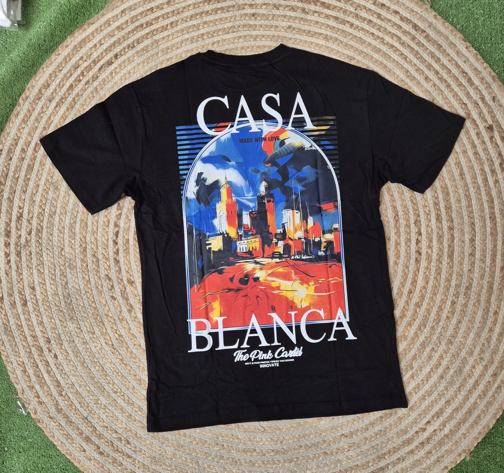Camiseta casablanca negra