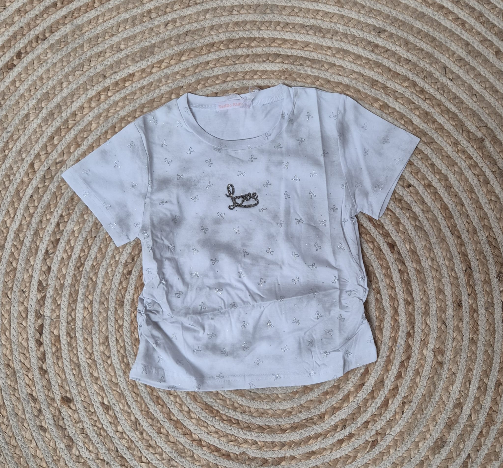 Camiseta love blanca