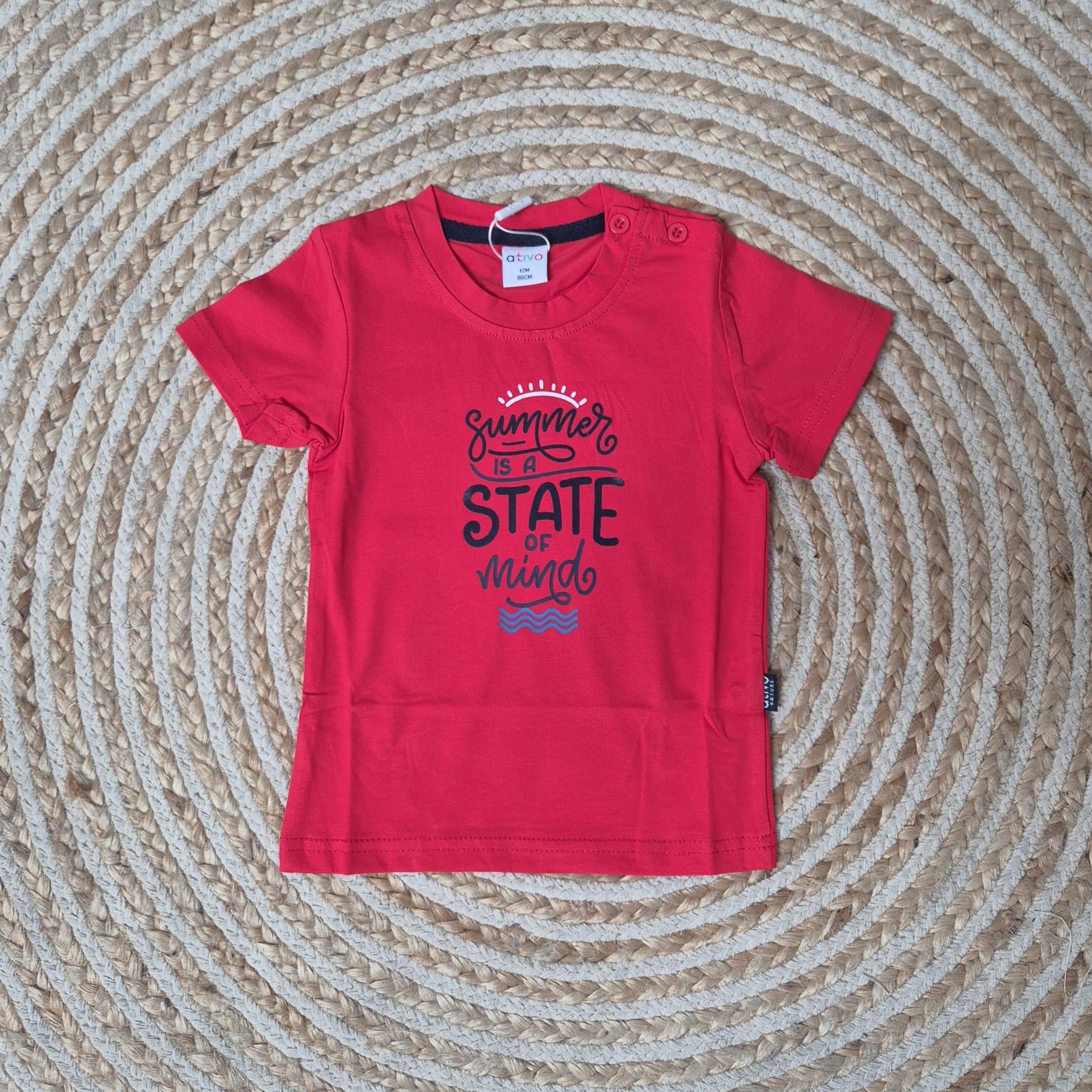 Camiseta state roja