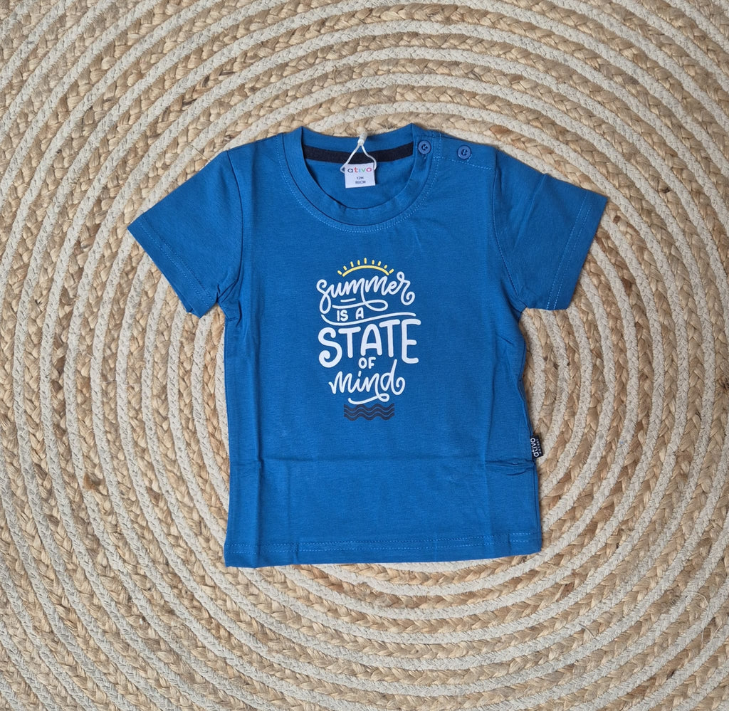 Camiseta state azul