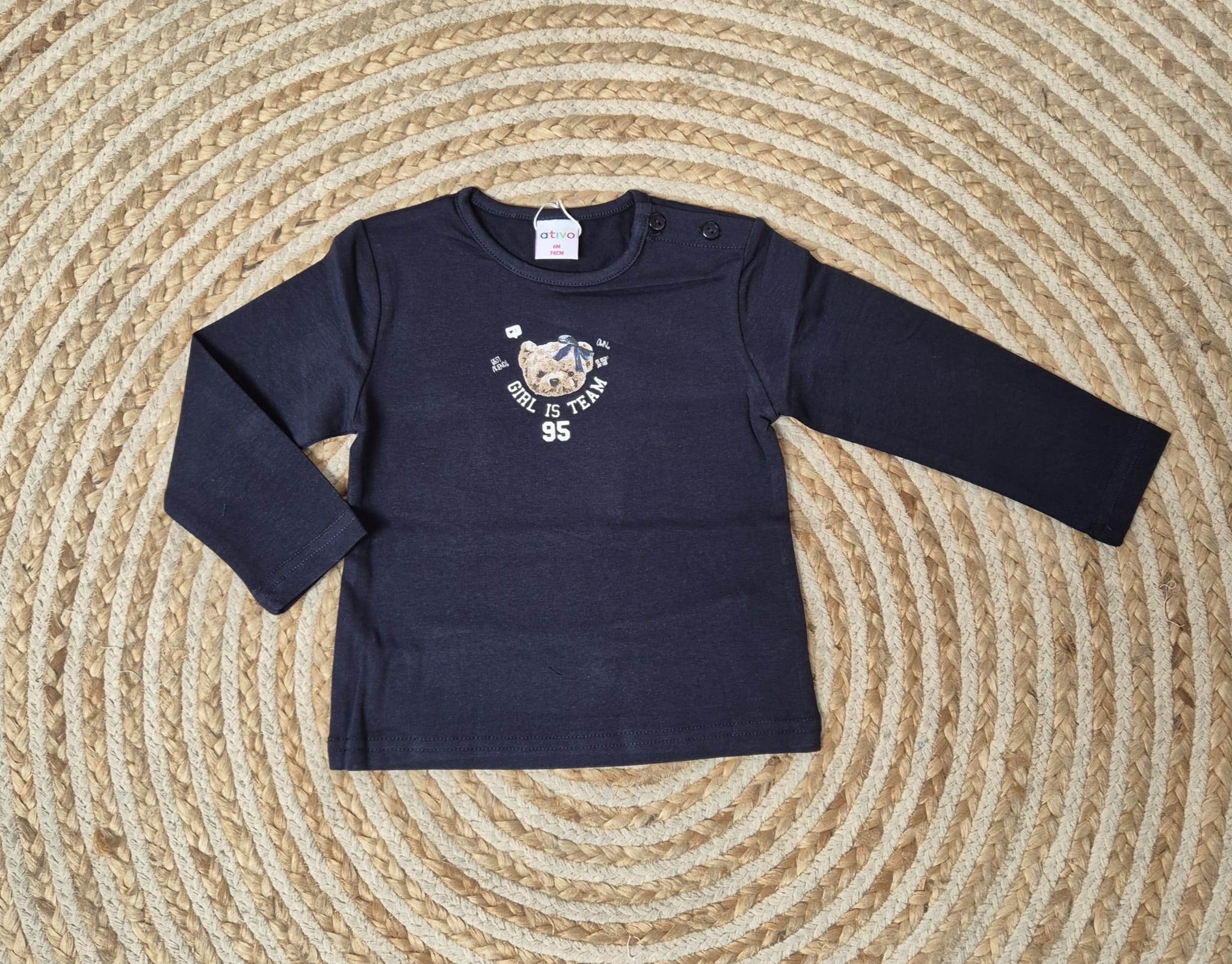 Camiseta oso marino