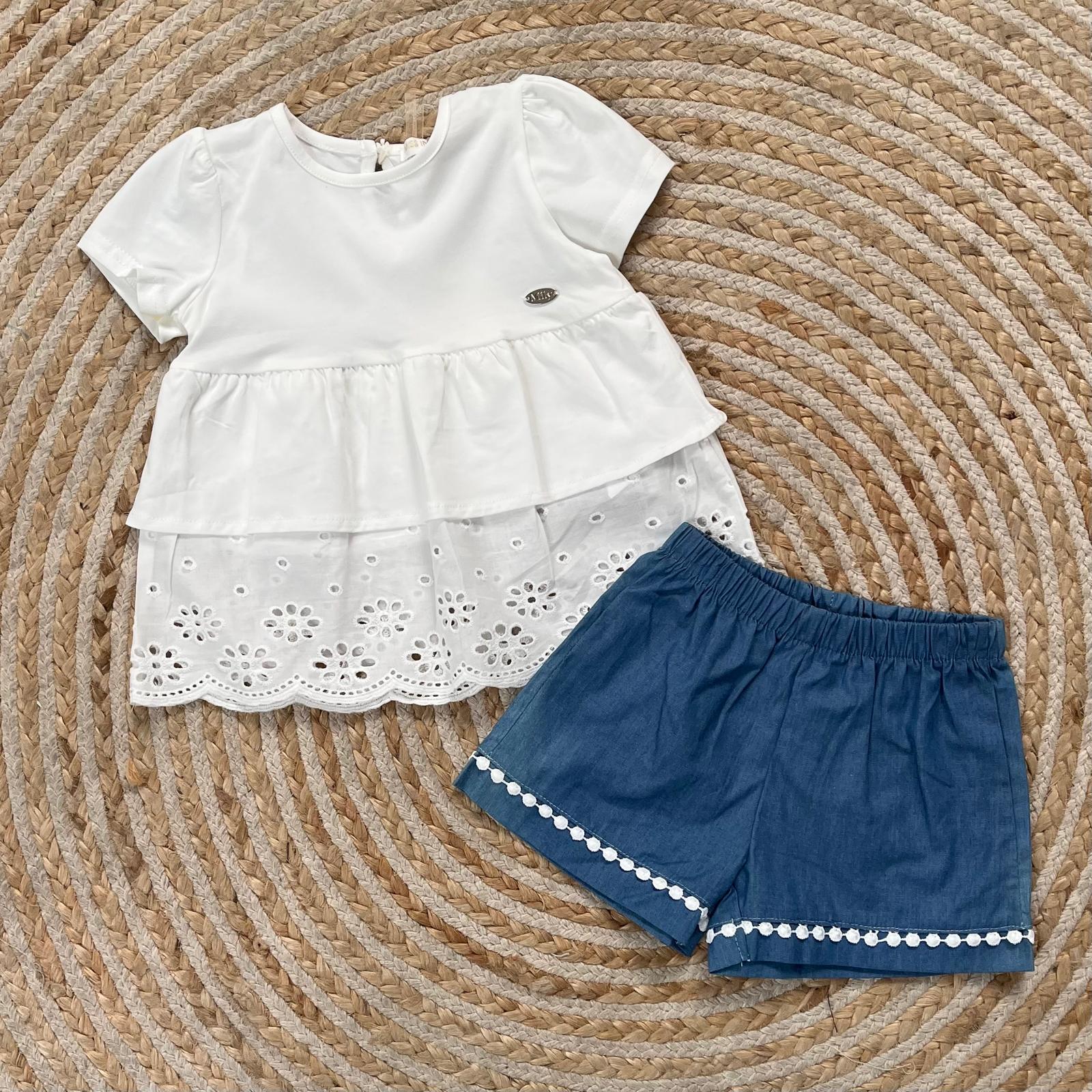 Conjunto isabela blanco