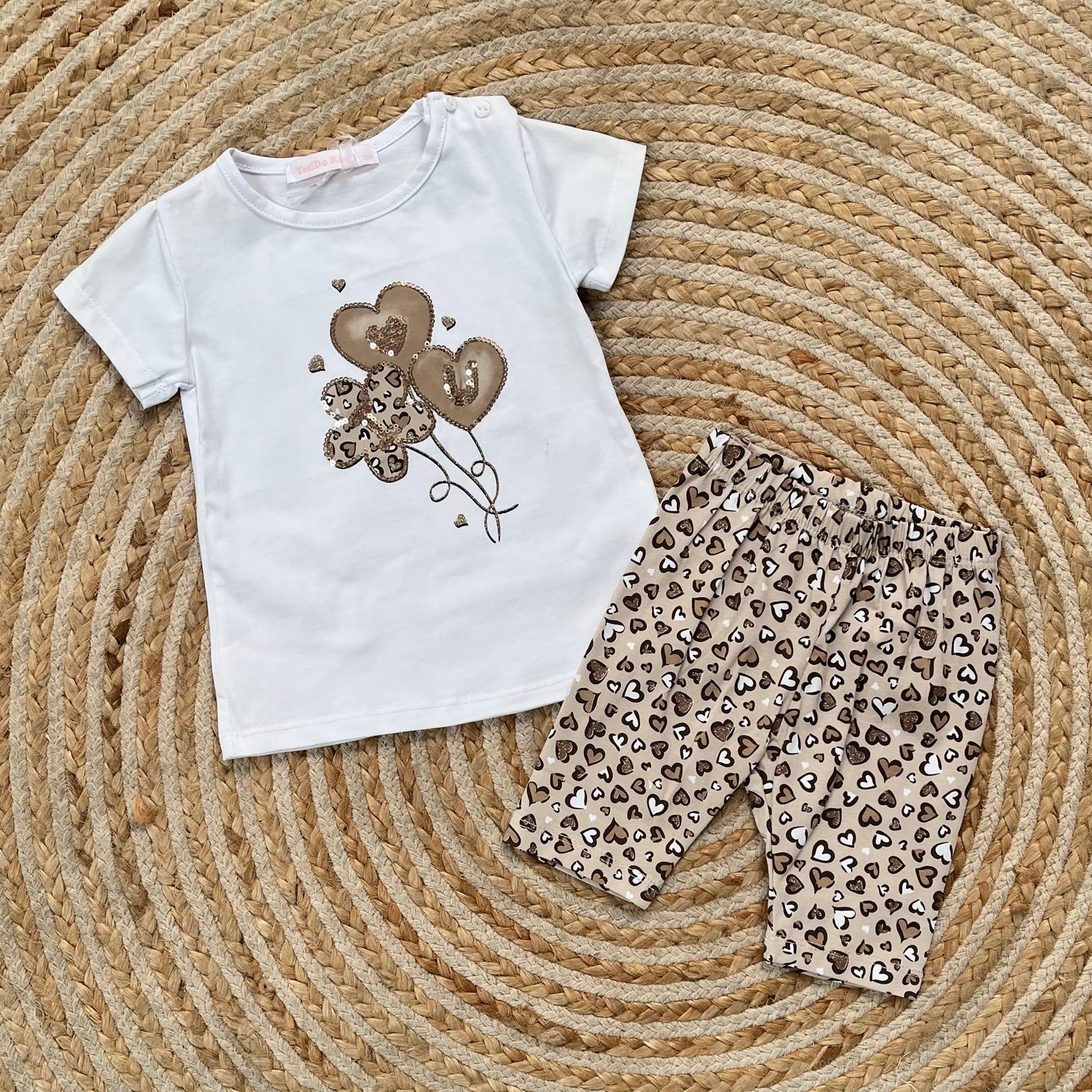 Conjunto globo blanco