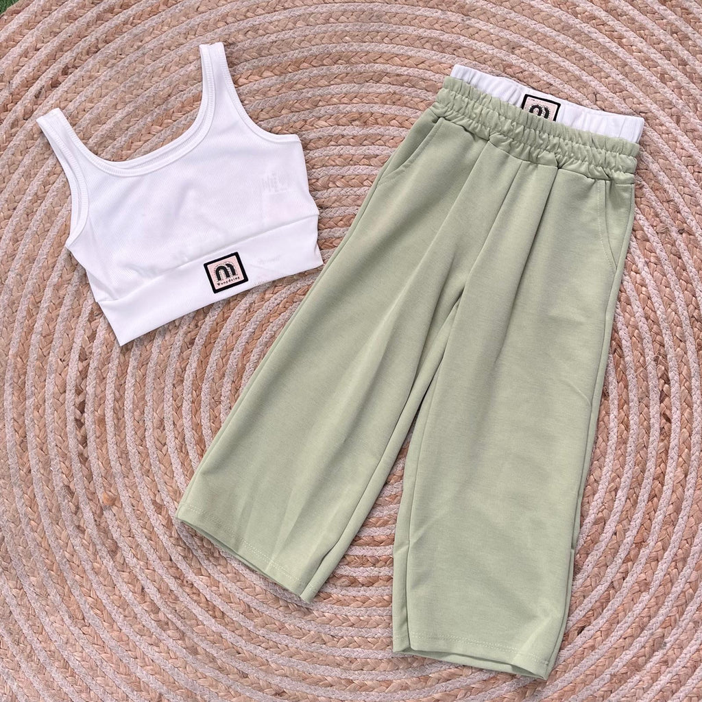 Conjunto palazo verde