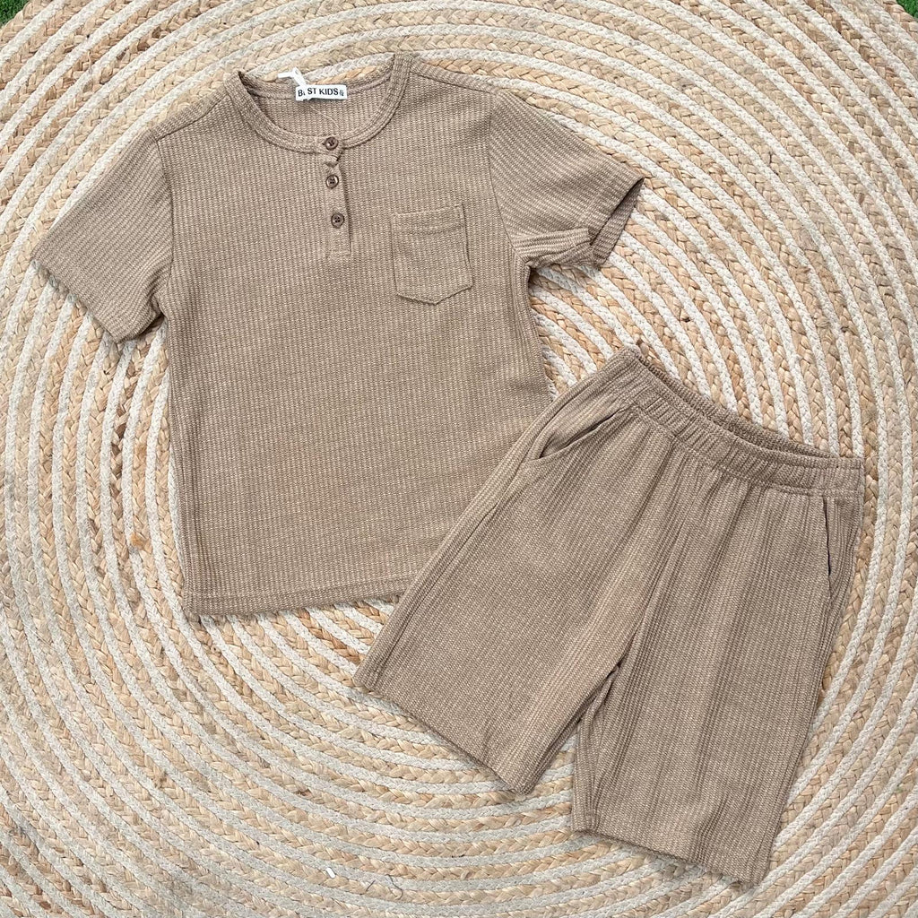 Conjunto leo beige