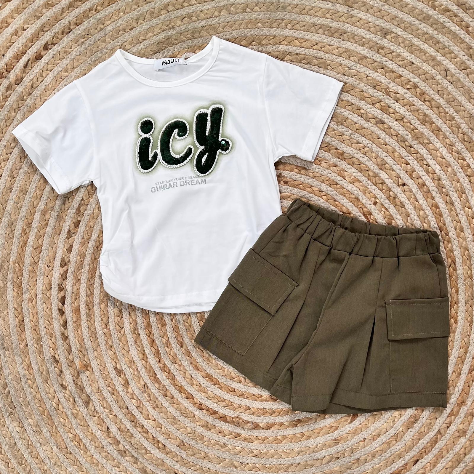 Conjunto icy verde