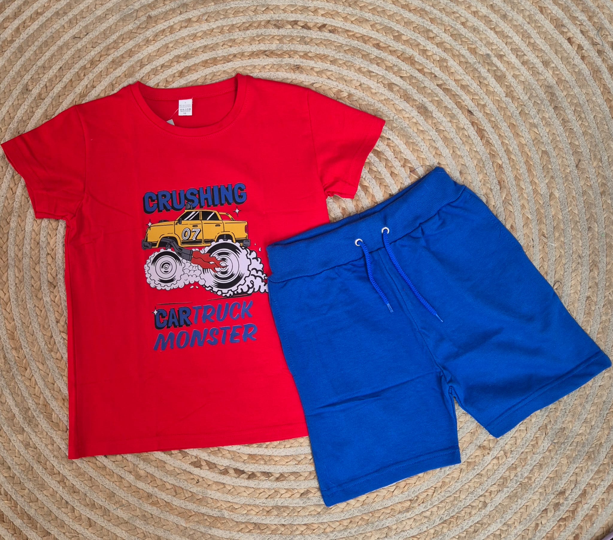 Conjunto truck rojo