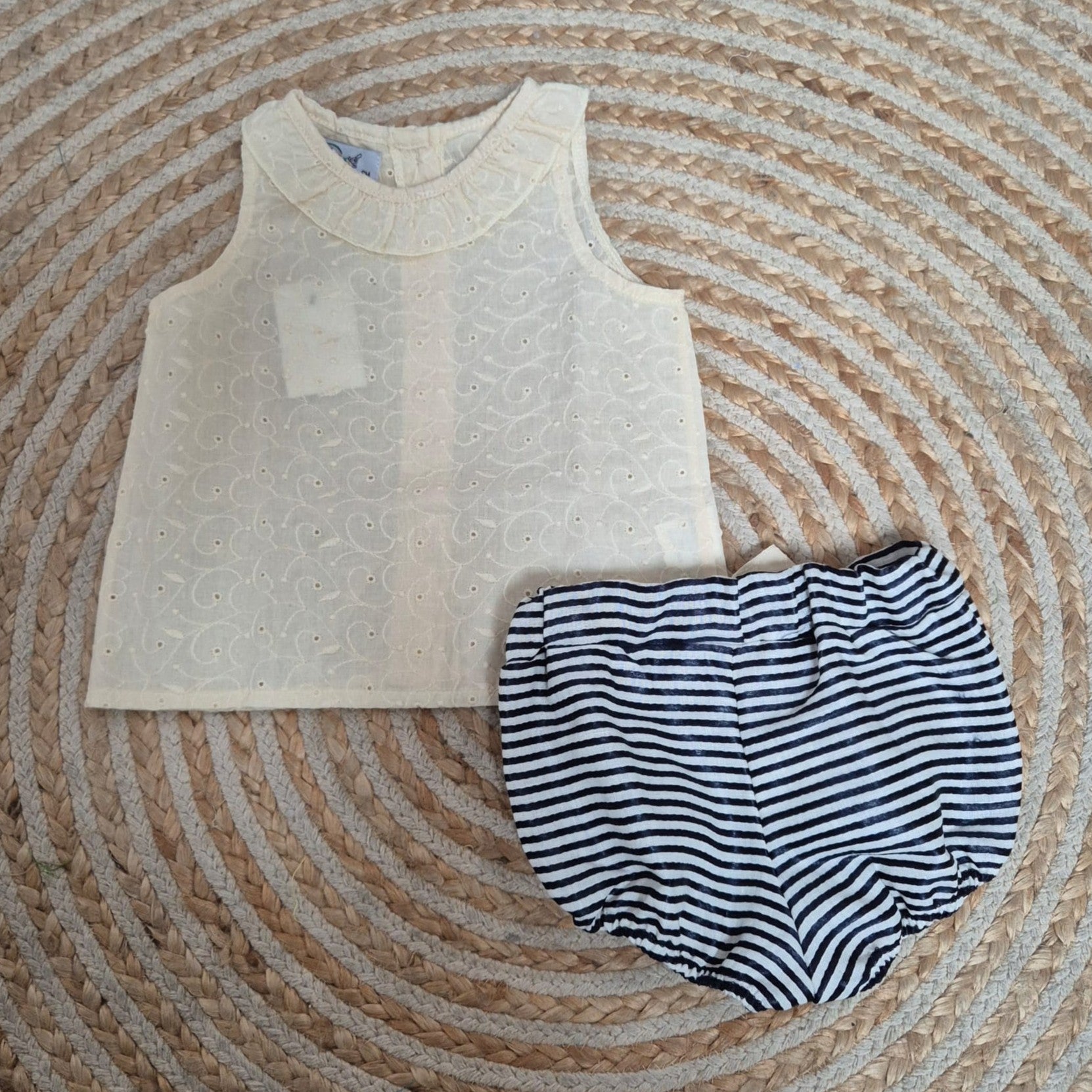 Conjunto braguita marinera