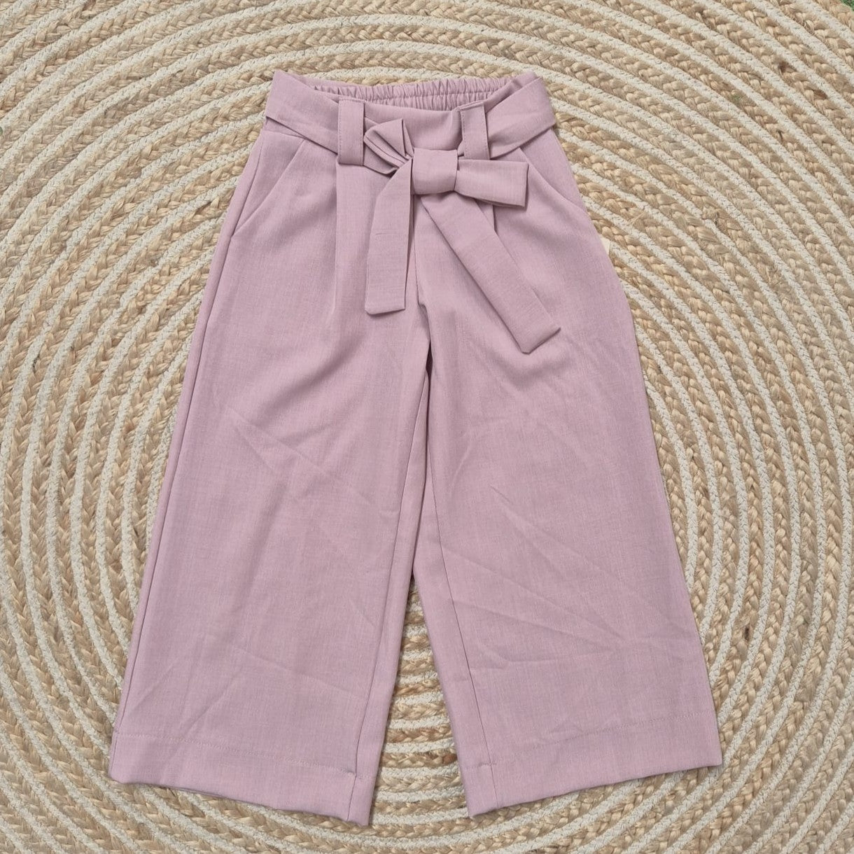 Pantalon lazo rosa