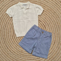 Conjunto calado blanco
