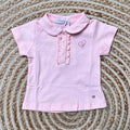 Polo corazon rosa