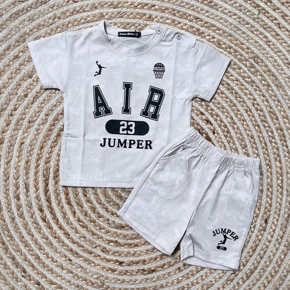 Conjunto jumper beige