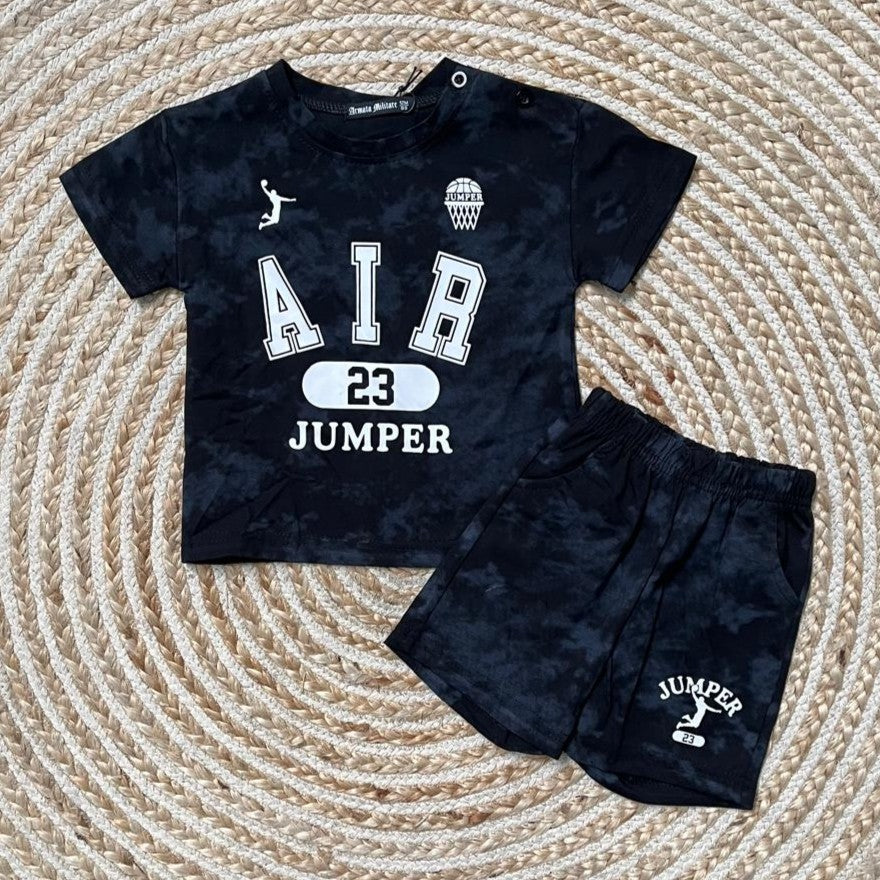 Conjunto jumper negro