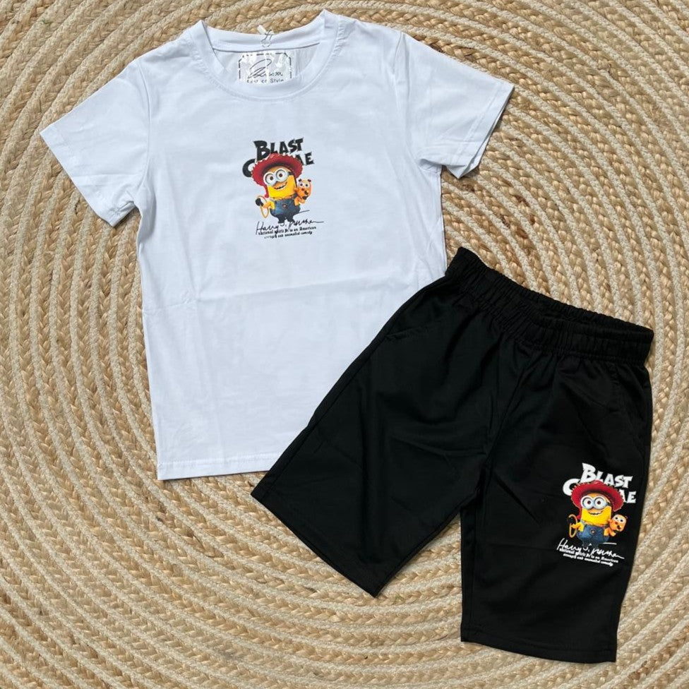 Conjunto minion blanco