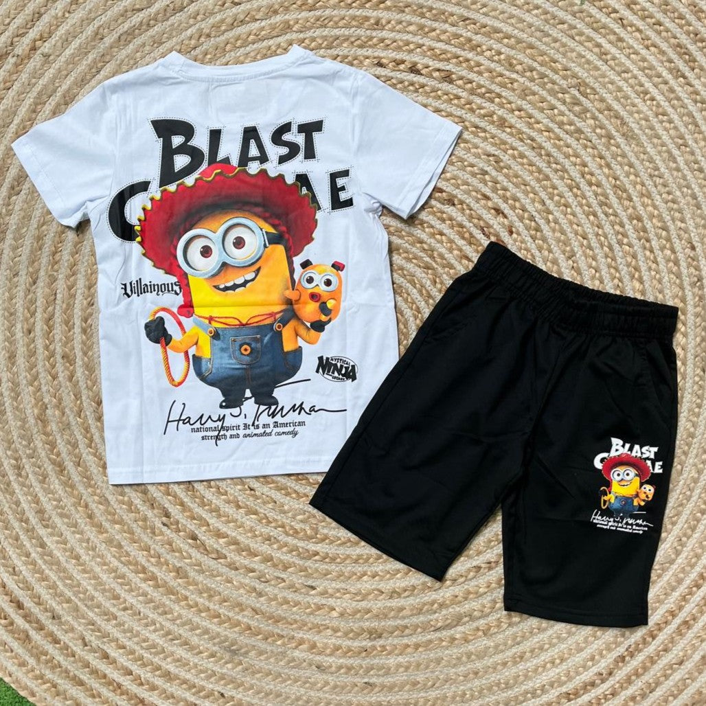 Conjunto minion blanco