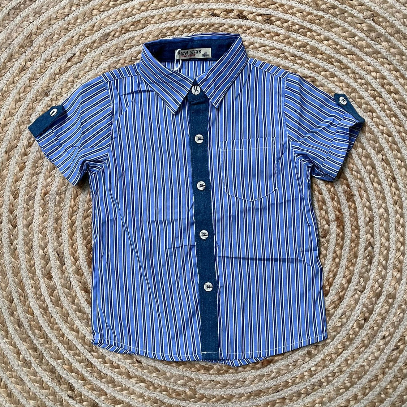 Camisa rayas marino