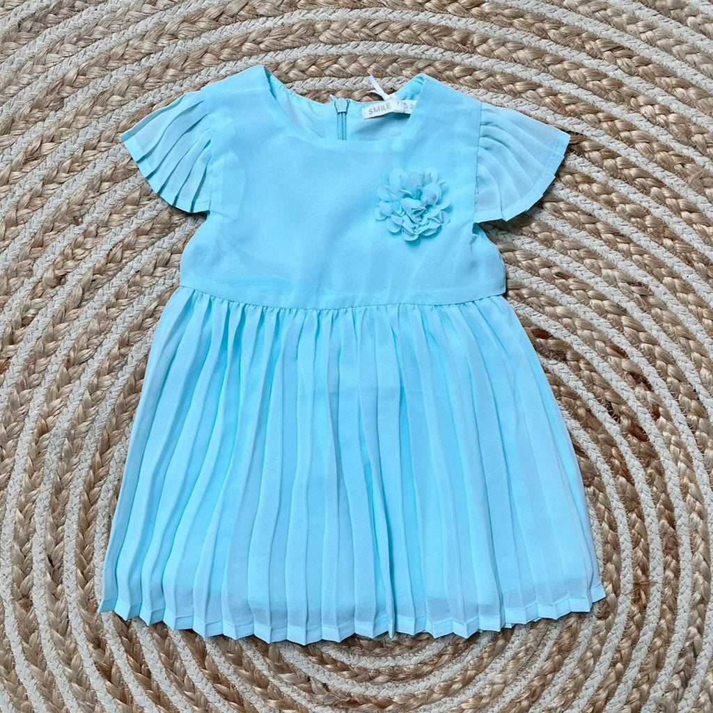 Vestido amapola azul