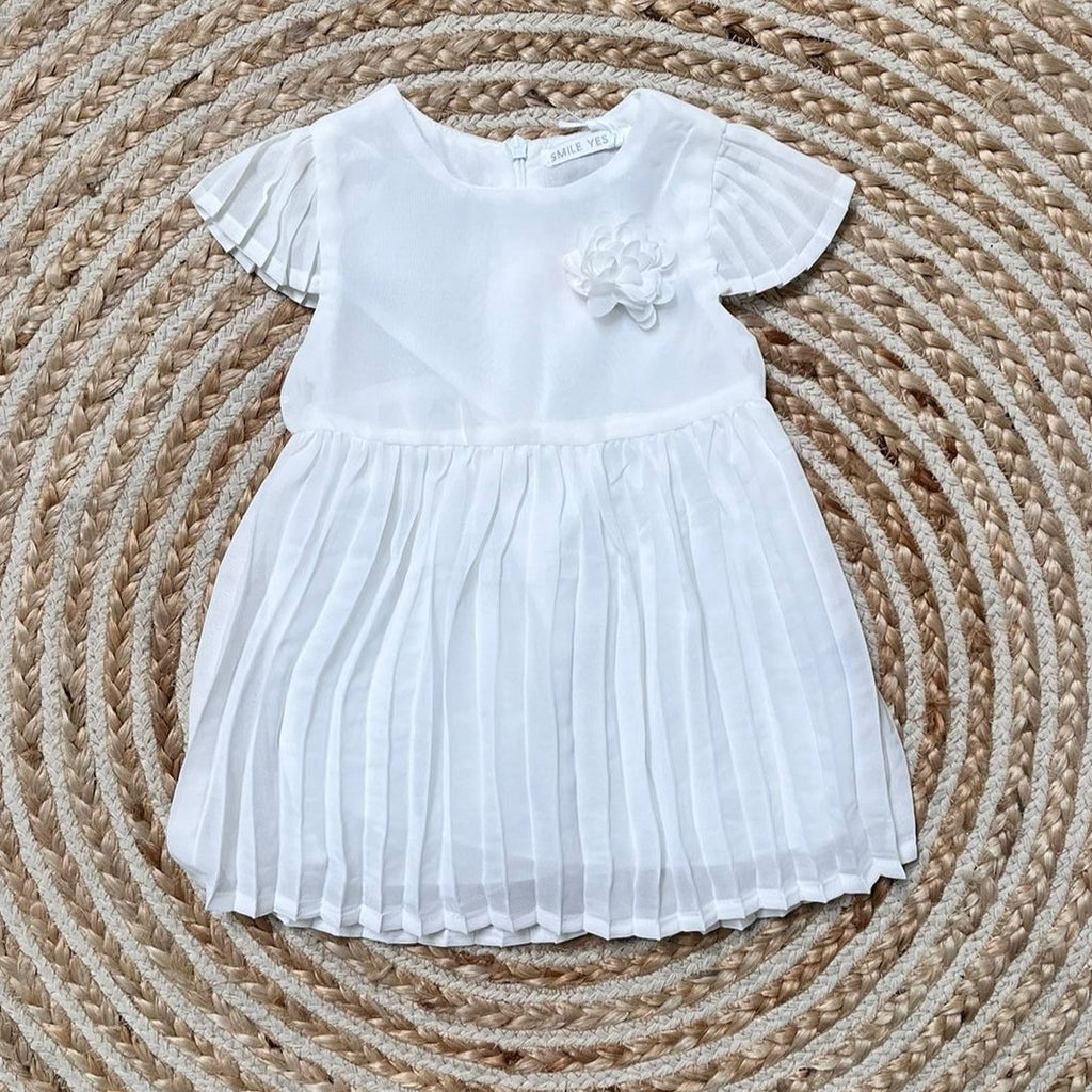 Vestido amapola blanco