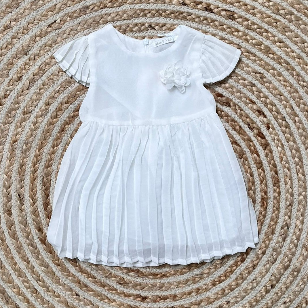 Vestido amapola blanco