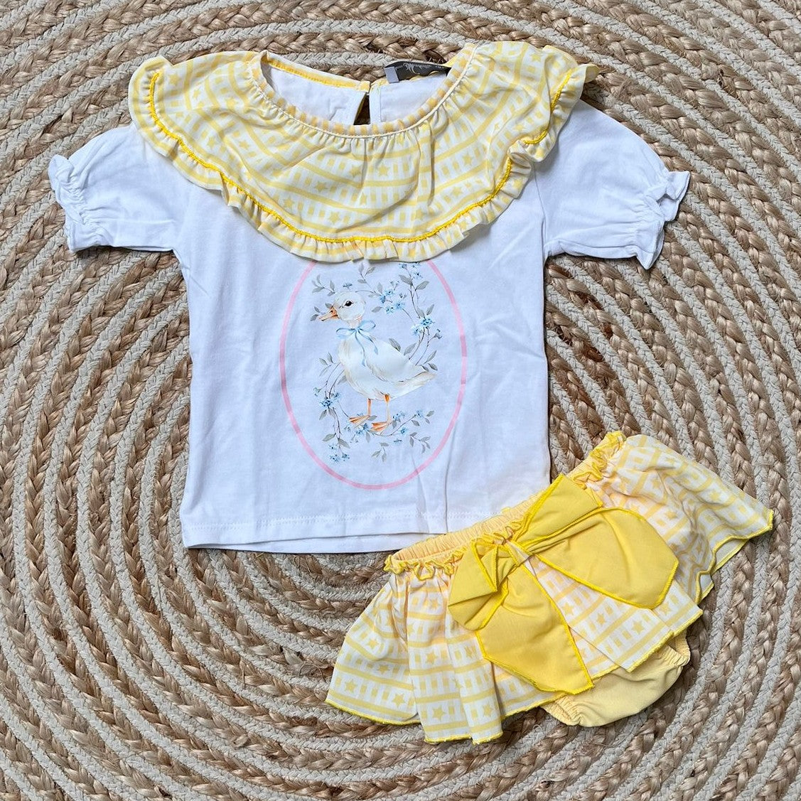 Conjunto oca vichy