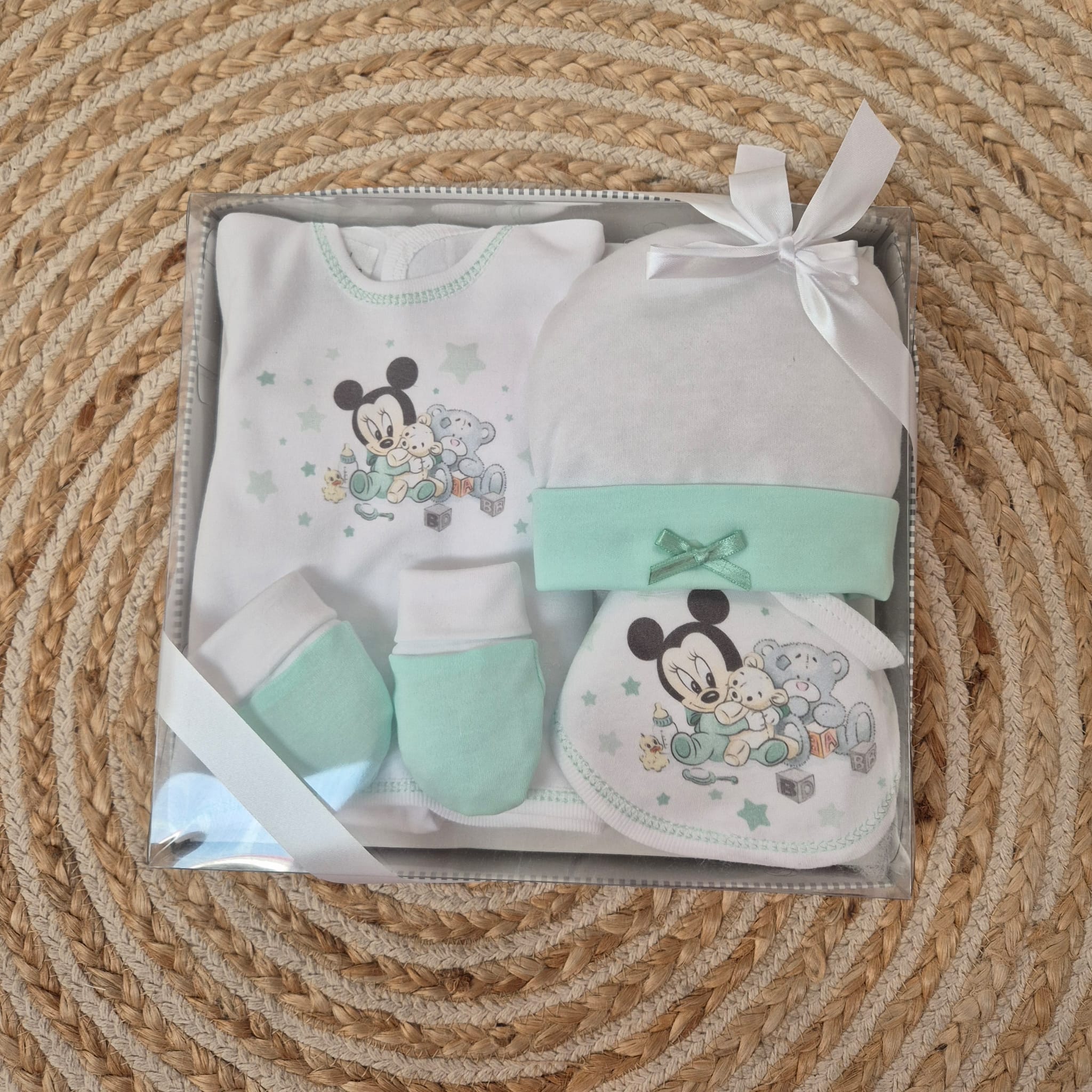 Primera puesta Mickey verde