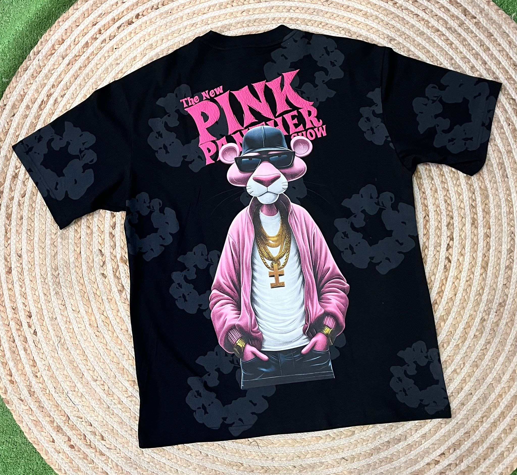 Camiseta Pink negra
