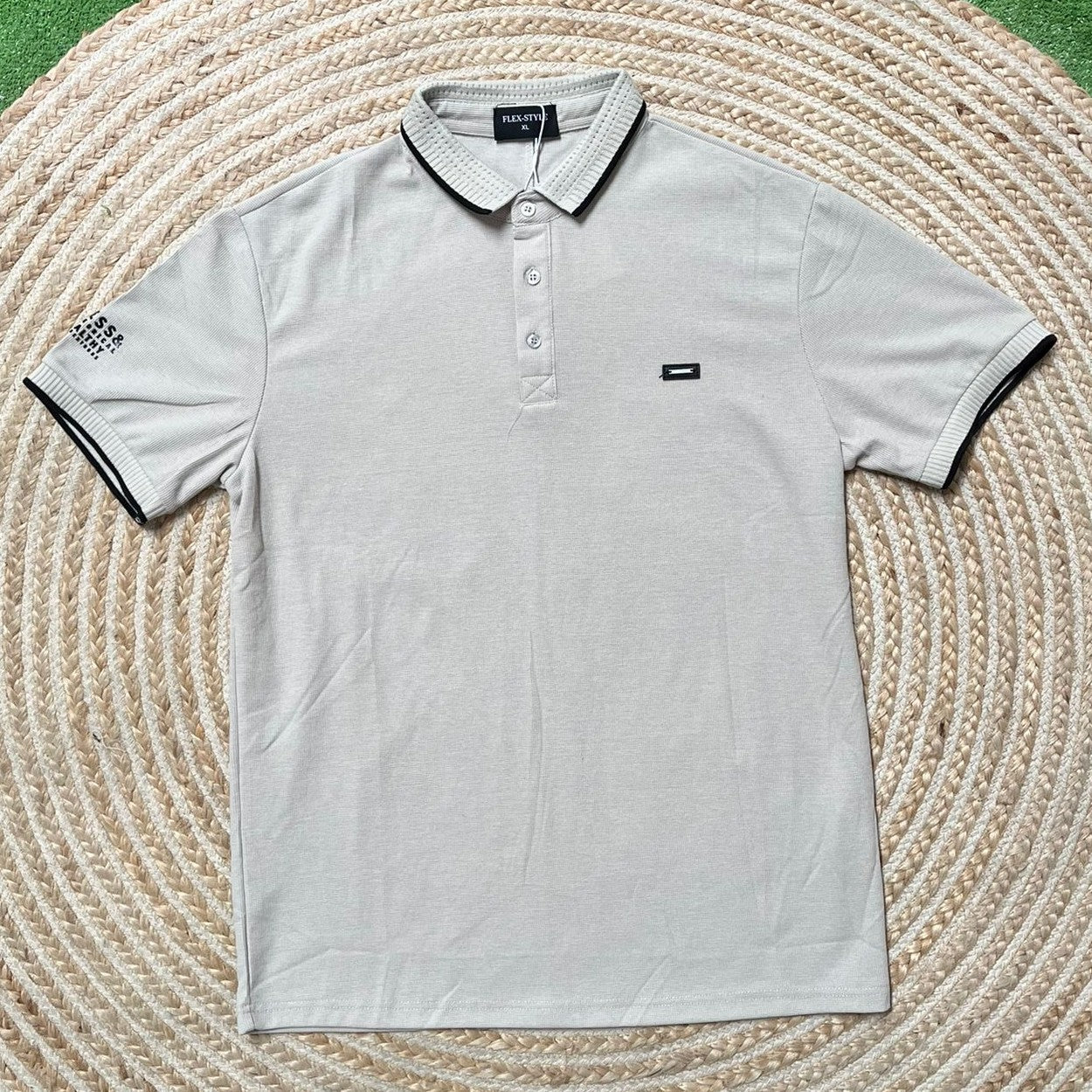 Polo ming beige