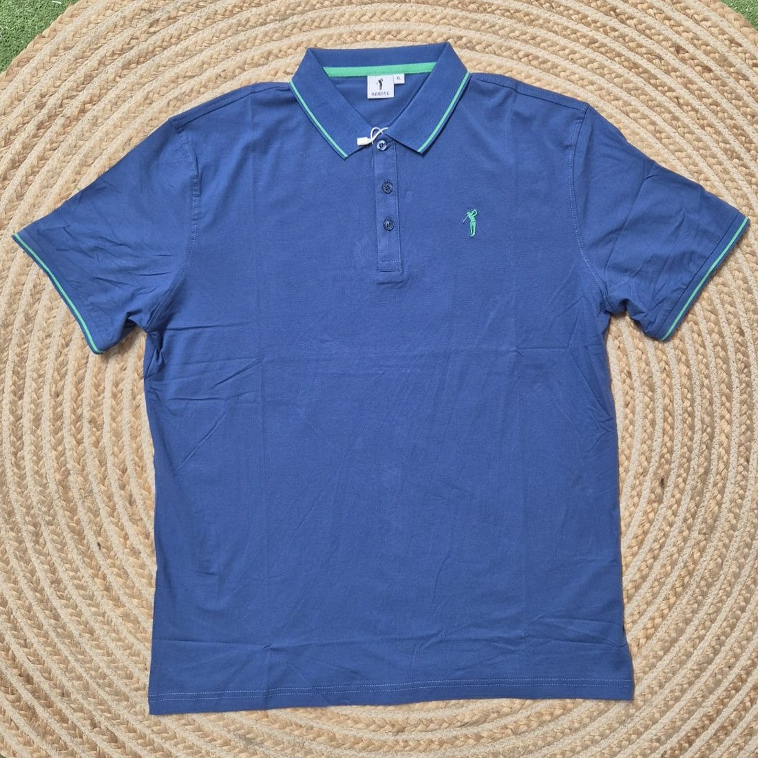 Polo golf azul