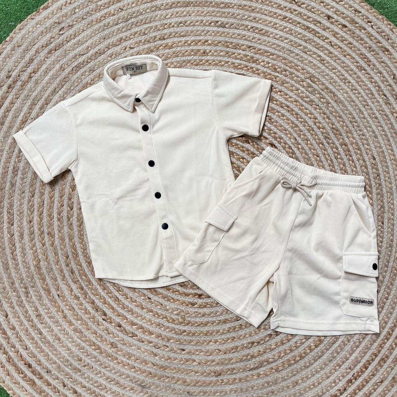 Conjunto Eric beige