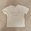 Camiseta sweet beige